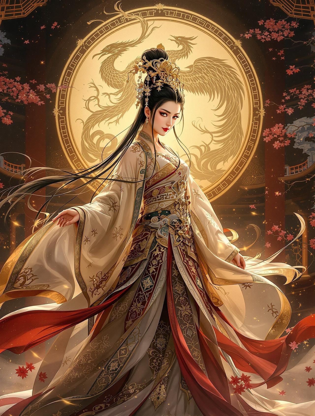 韩漫剧场 - 凤鸣九天，古装玄幻题材短剧，凤凰神女转世为人间公主，在宫廷权谋与天命轮回中，她以智慧和勇气守护家国，谱写一曲九天之歌。